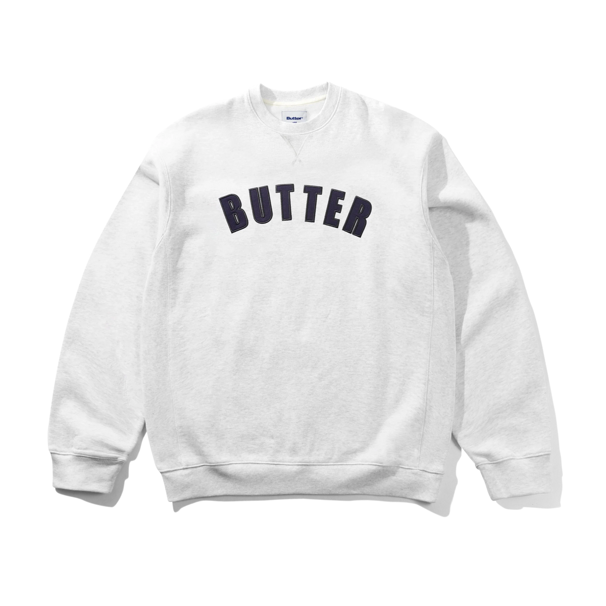 Arc Applique Crewneck, Ash
