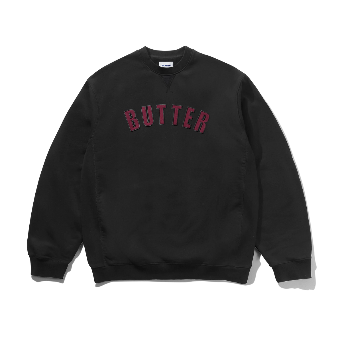 Arc Applique Crewneck, Black