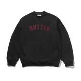 Arc Applique Crewneck, Black