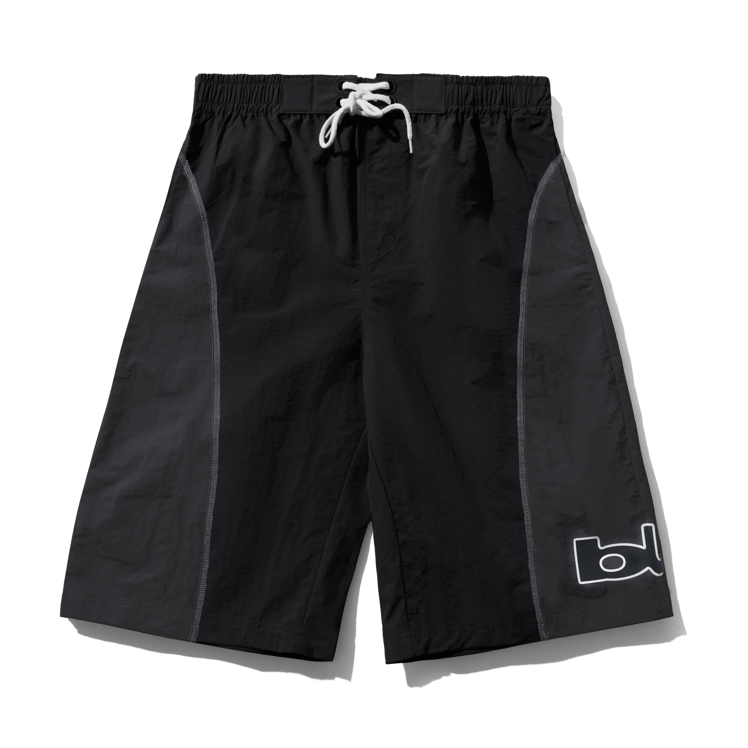 Arched Boardshorts, Black / Grey