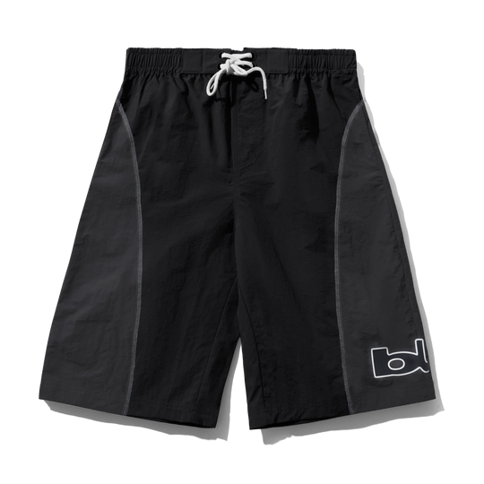 Arched Boardshorts, Black / Grey