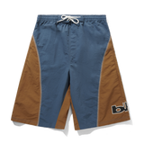 Arched Boardshorts, Brown / Navy