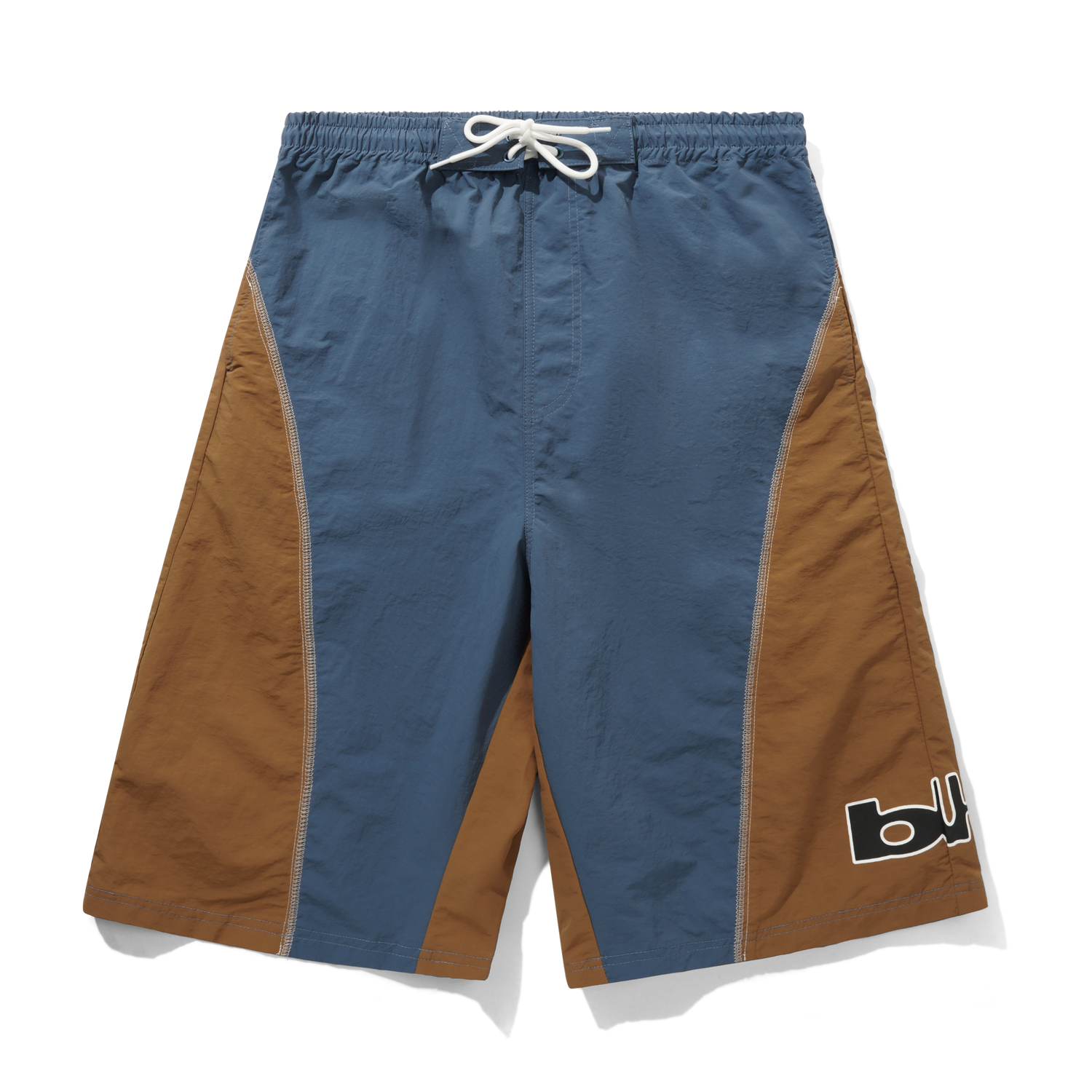Arched Boardshorts, Brown / Navy