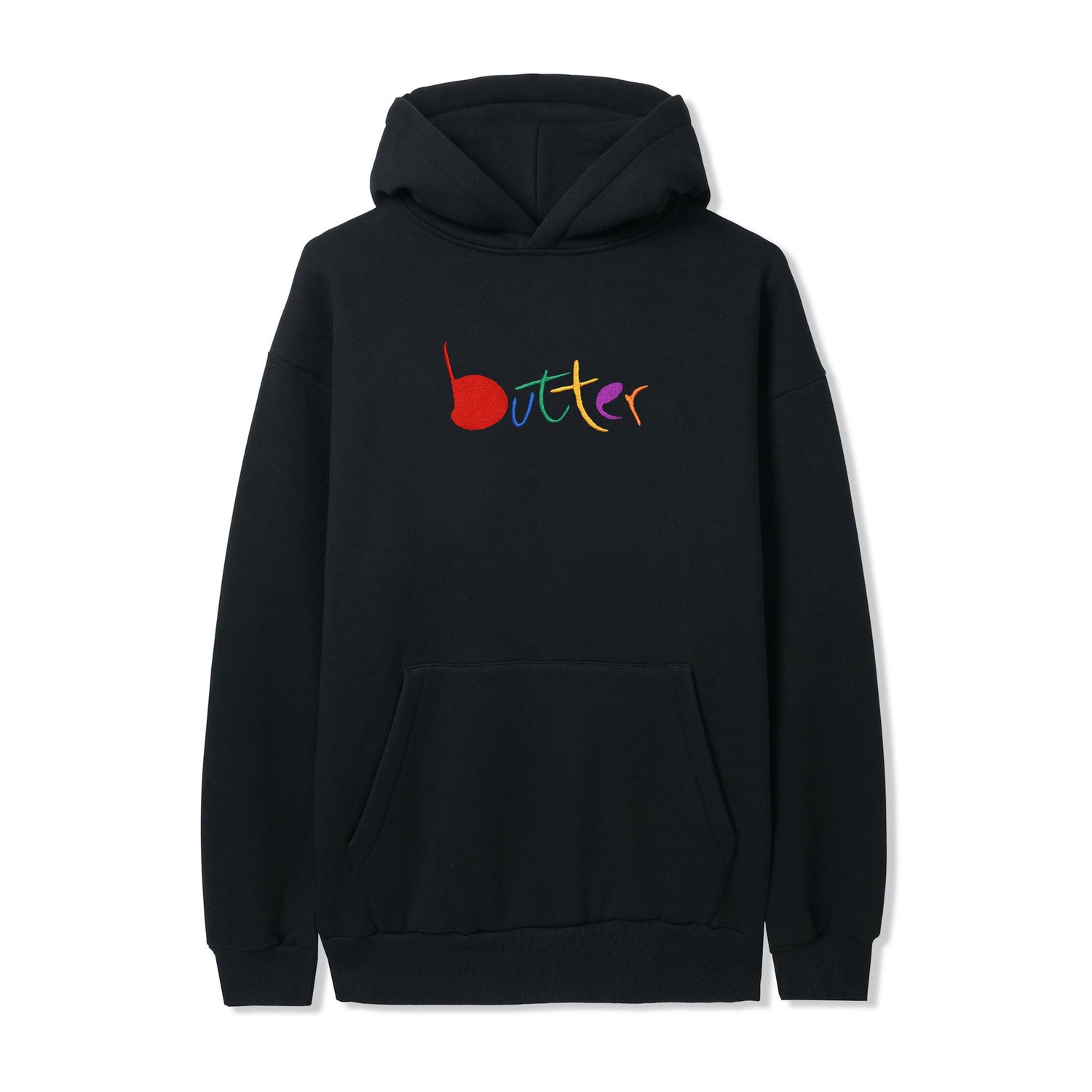 Art Pullover Hood, Black