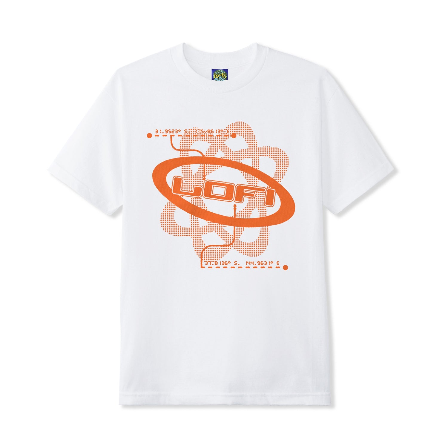 Atom Tee, White