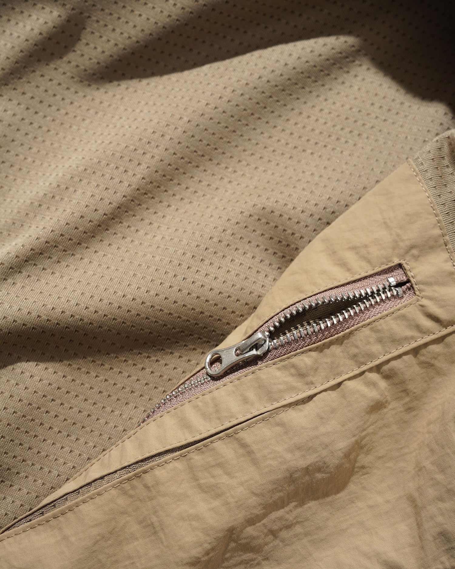 Avenue Jacket, Stone / White