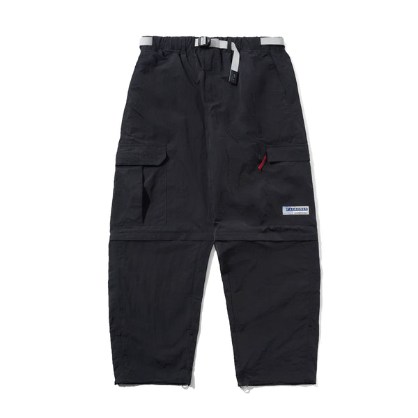 Cash Only Avenue Zip-Off Cargo Pants, Black