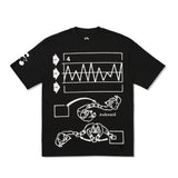 TTT Awkward Graph Tee, Black