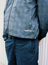 Plaid Nylon Jacket, Forest