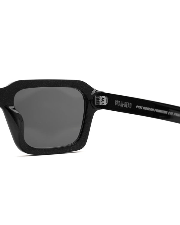 Brain Dead Staunton Sunglasses, Black Sparkle