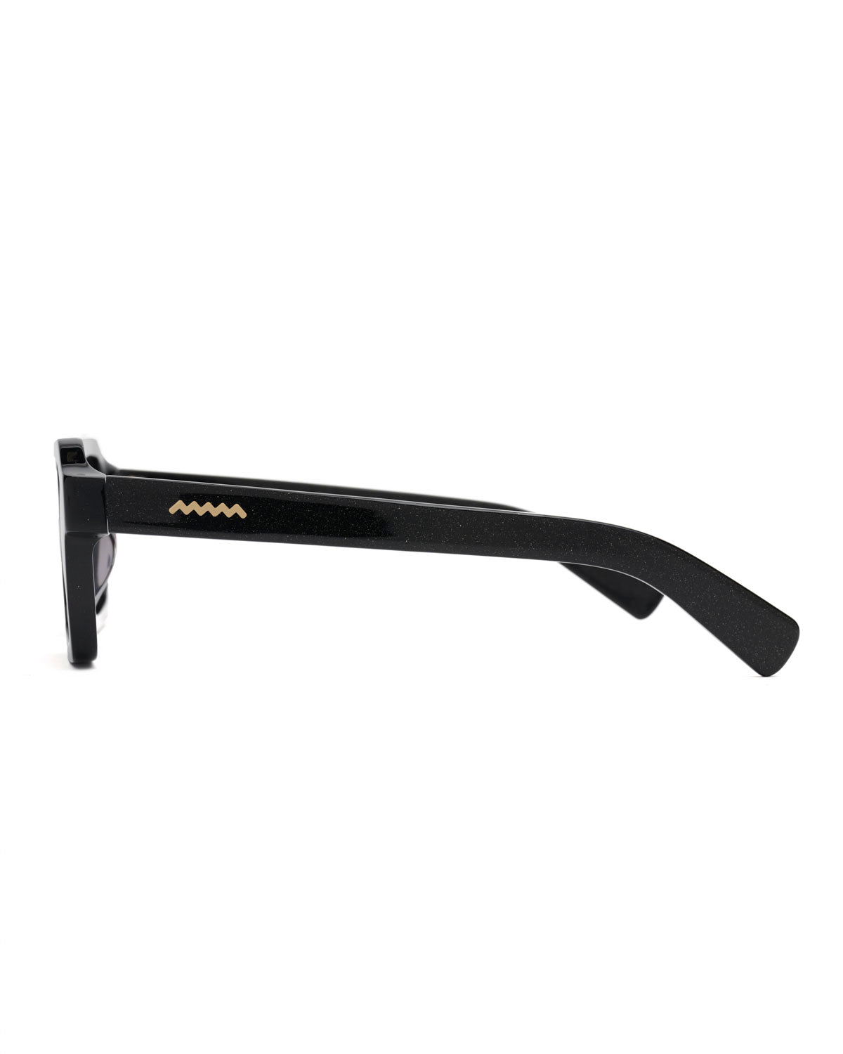 Staunton Sunglasses, Black Sparkle