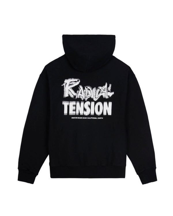 Brain Dead Radical Tension Pullover Hood, Black