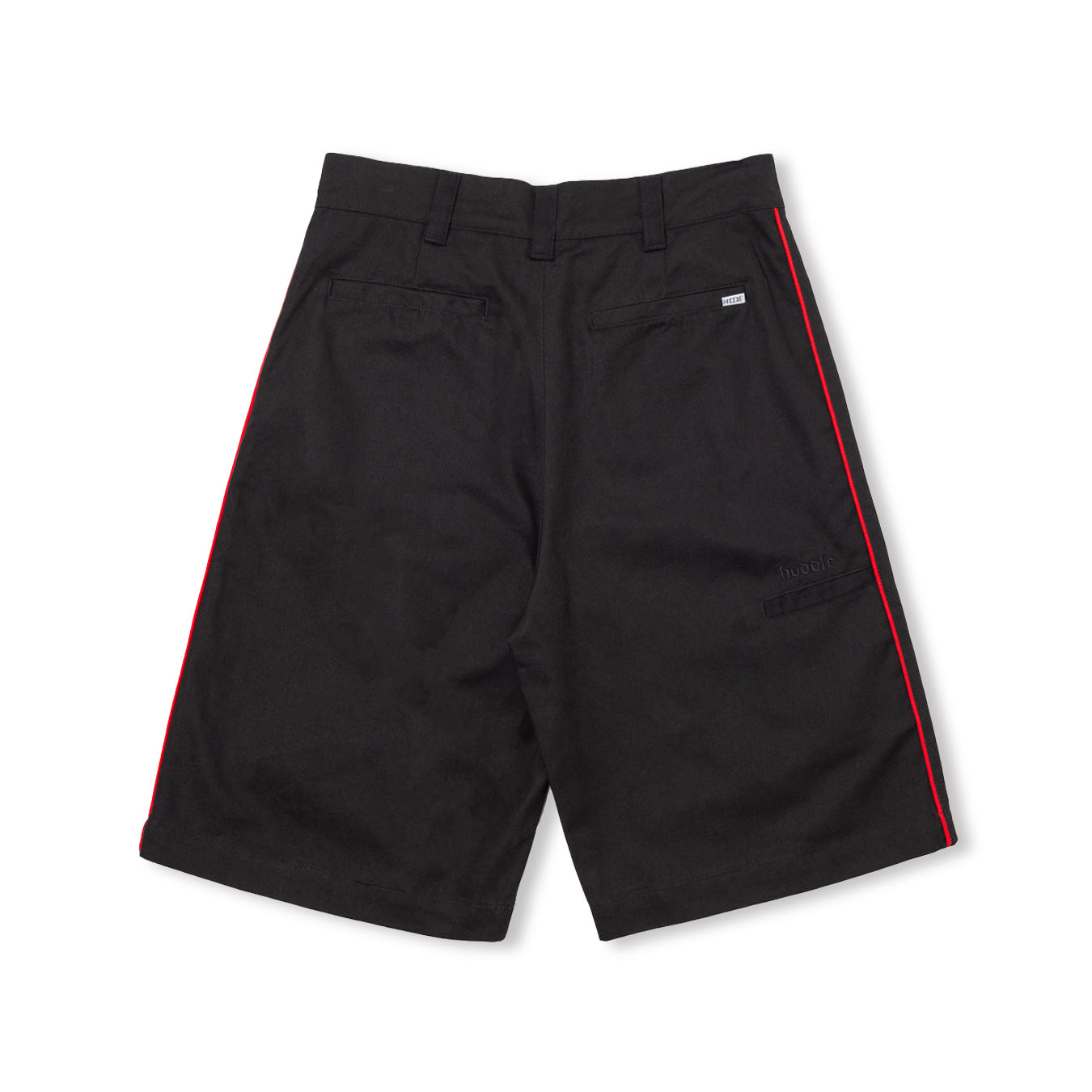 Bermuda Short, Black / Red