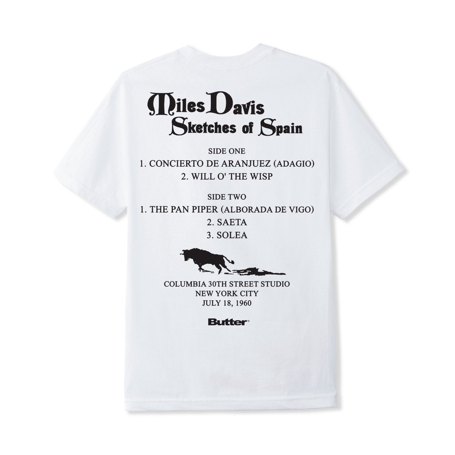 Sketches Of Spain Tee, White