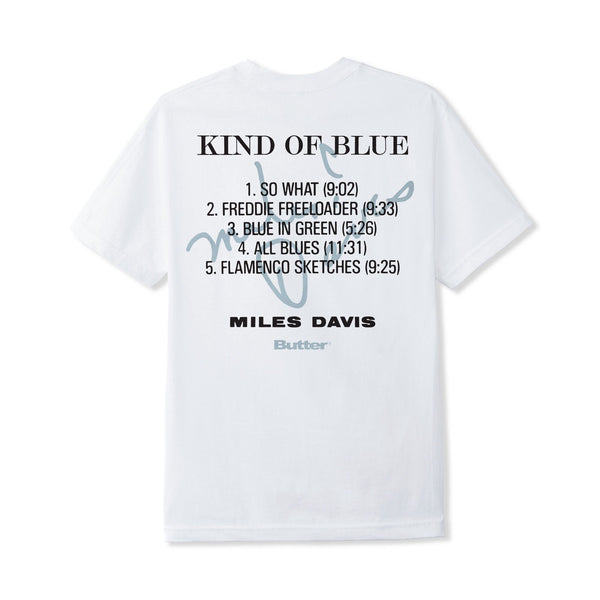 Butter Goods Kind Of Blue Tee, White