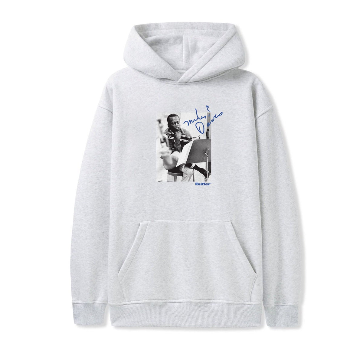 Kind Of Blue Pullover Hood, Ash