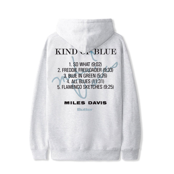 Butter Goods Kind Of Blue Pullover Hood, Ash
