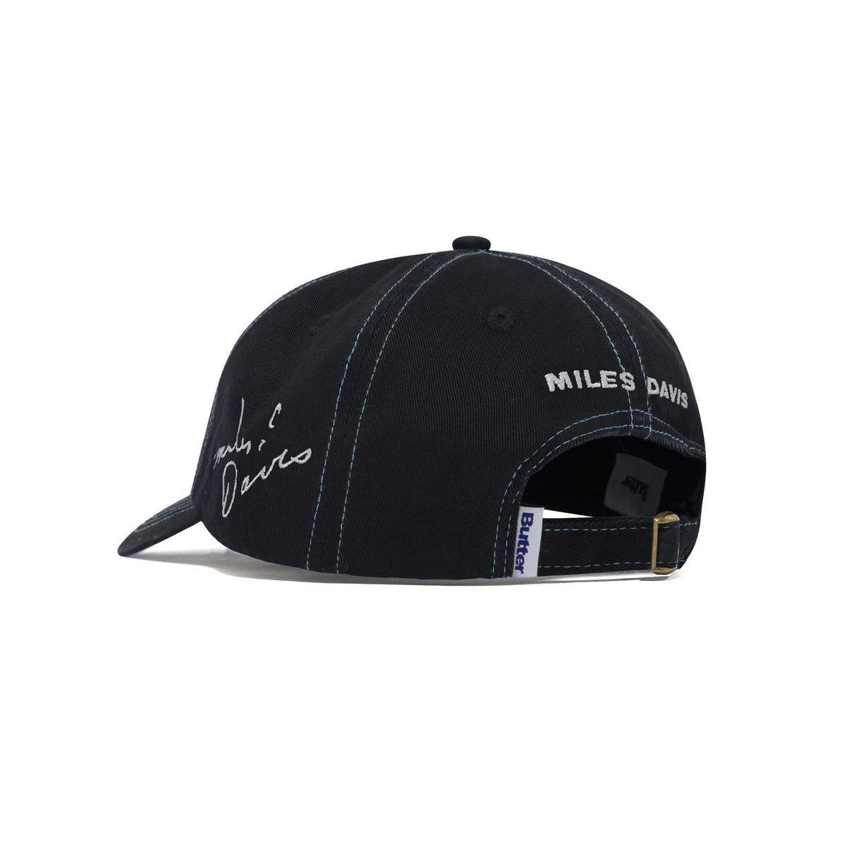 Kind Of Blue 6 Panel Cap, Black