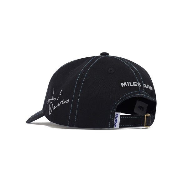 Butter Goods Kind Of Blue 6 Panel Cap, Black