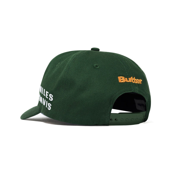 Butter Goods Doo-Bop 5 Panel Cap, Forest