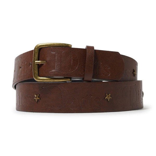 Butter Goods Miles Studded Belt, Brown