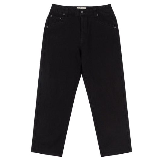 Dime Classic Relaxed Denim Pants, Black