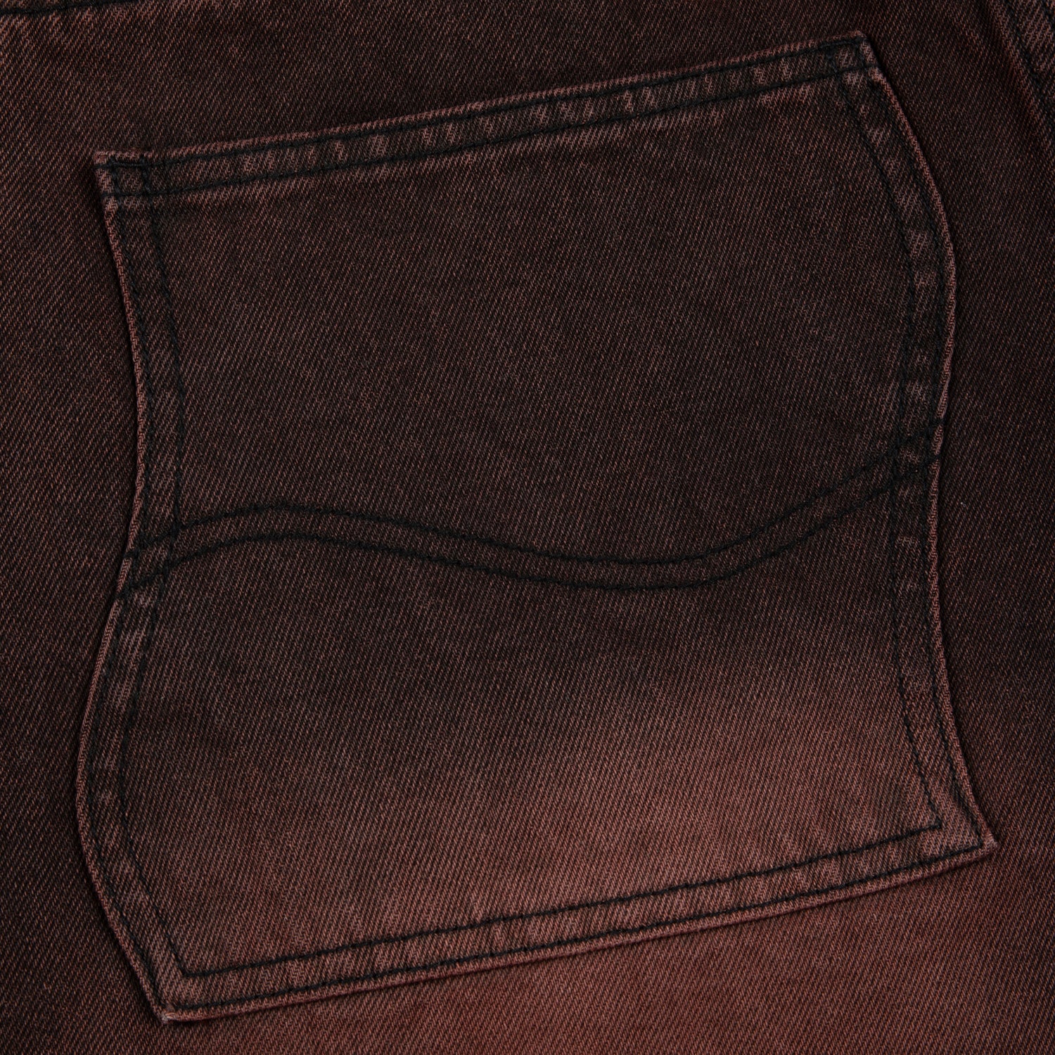 Classic Baggy Denim Jeans, Sandblasted Copper