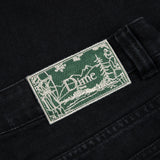 Classic Relaxed Denim Jeans, All Black