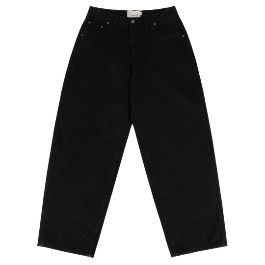 Baggy Denim Jeans, Black