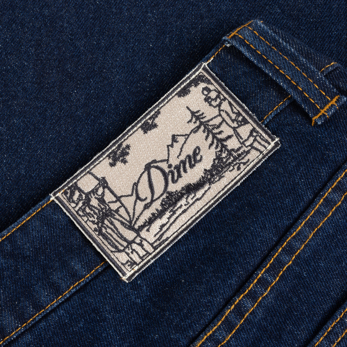 Relaxed Denim Jeans, Indigo