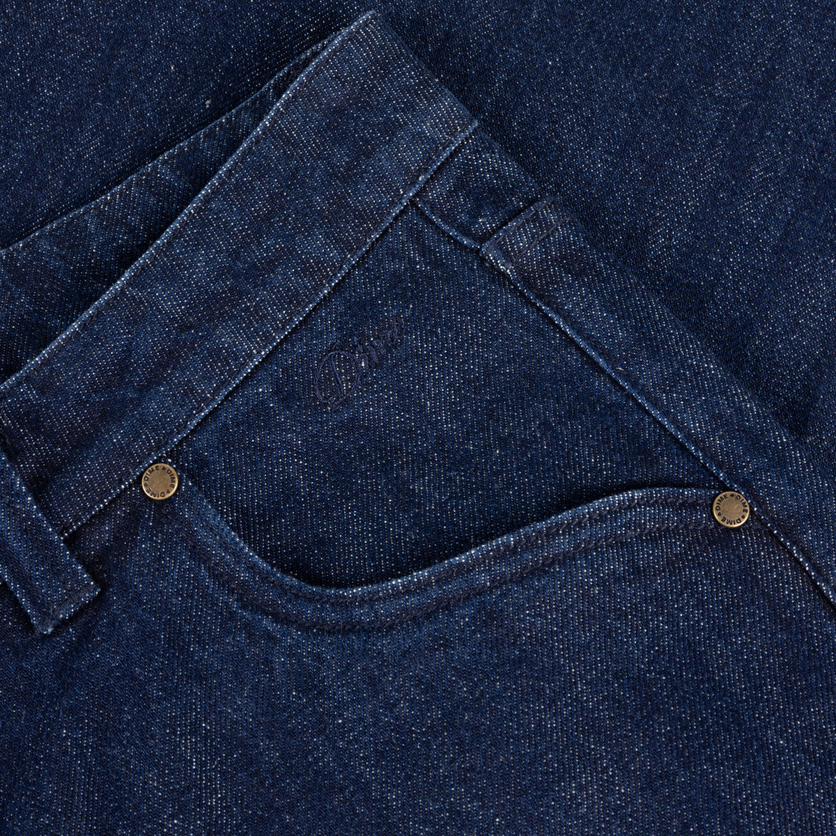 Baggy Denim Pants, Indigo