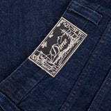 Baggy Denim Pants, Indigo
