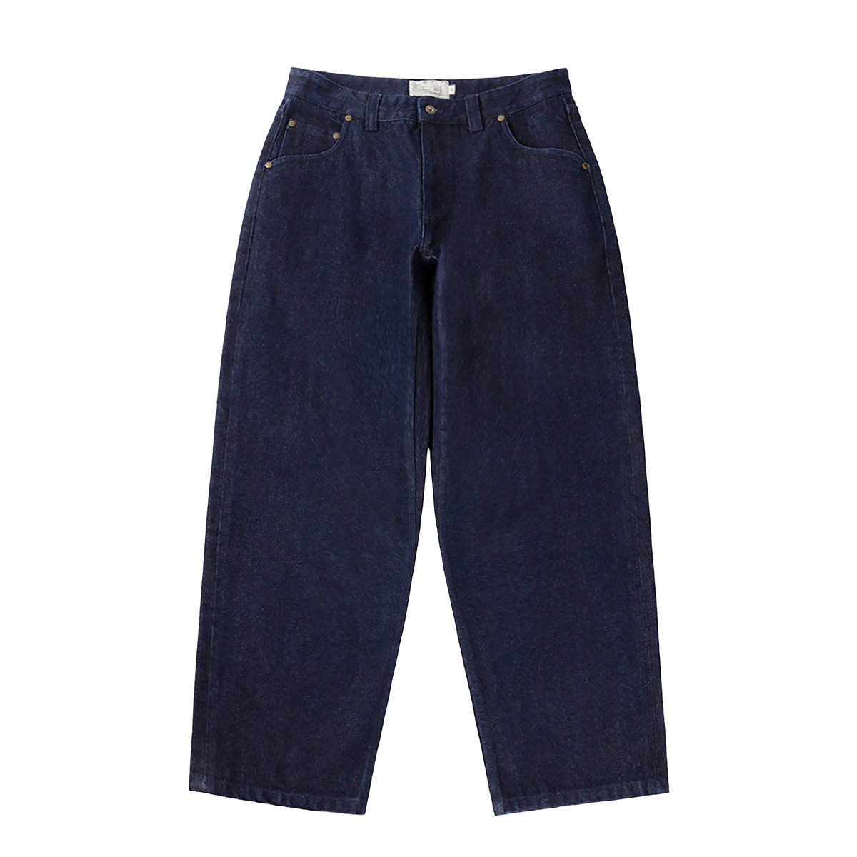 Baggy Denim Pants, Indigo