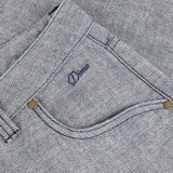 Baggy Denim Pants, Reversed Indigo