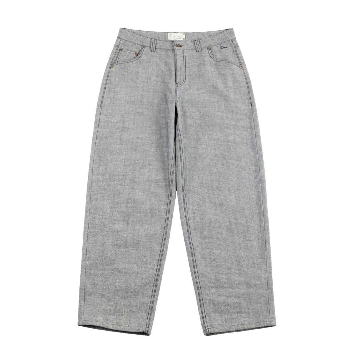 Baggy Denim Pants, Reversed Indigo