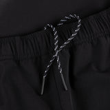 Athletic Snap Pants, Black/Red