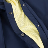 Athletic Snap Pants, Navy/Yellow