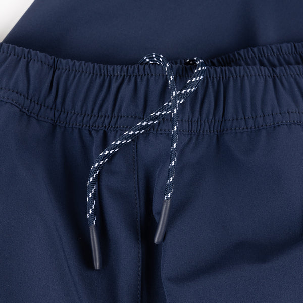 Dime Athletic Snap Pants, Navy/Yellow