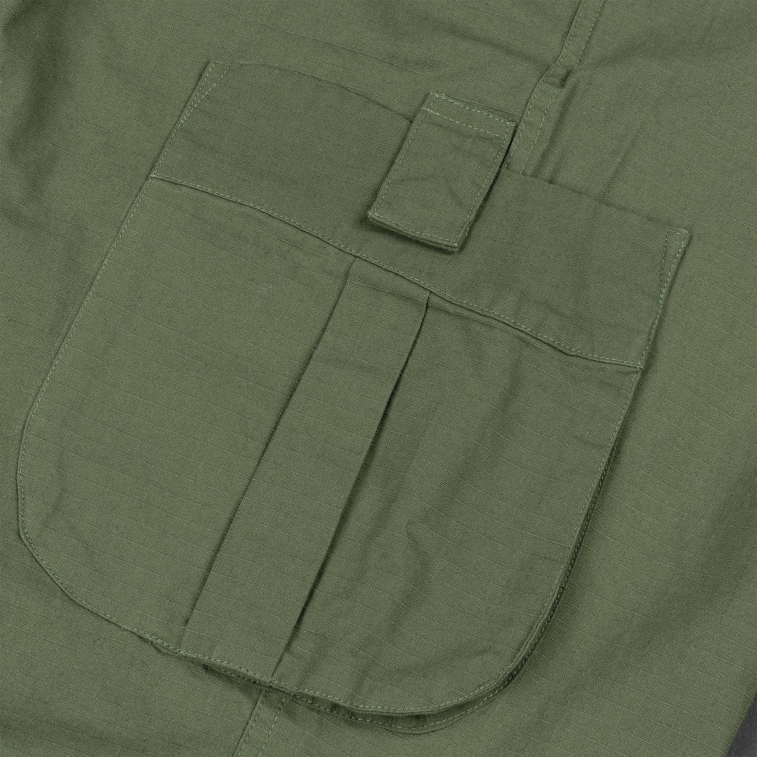 Cargo Baggy Utility Pants, Green Military