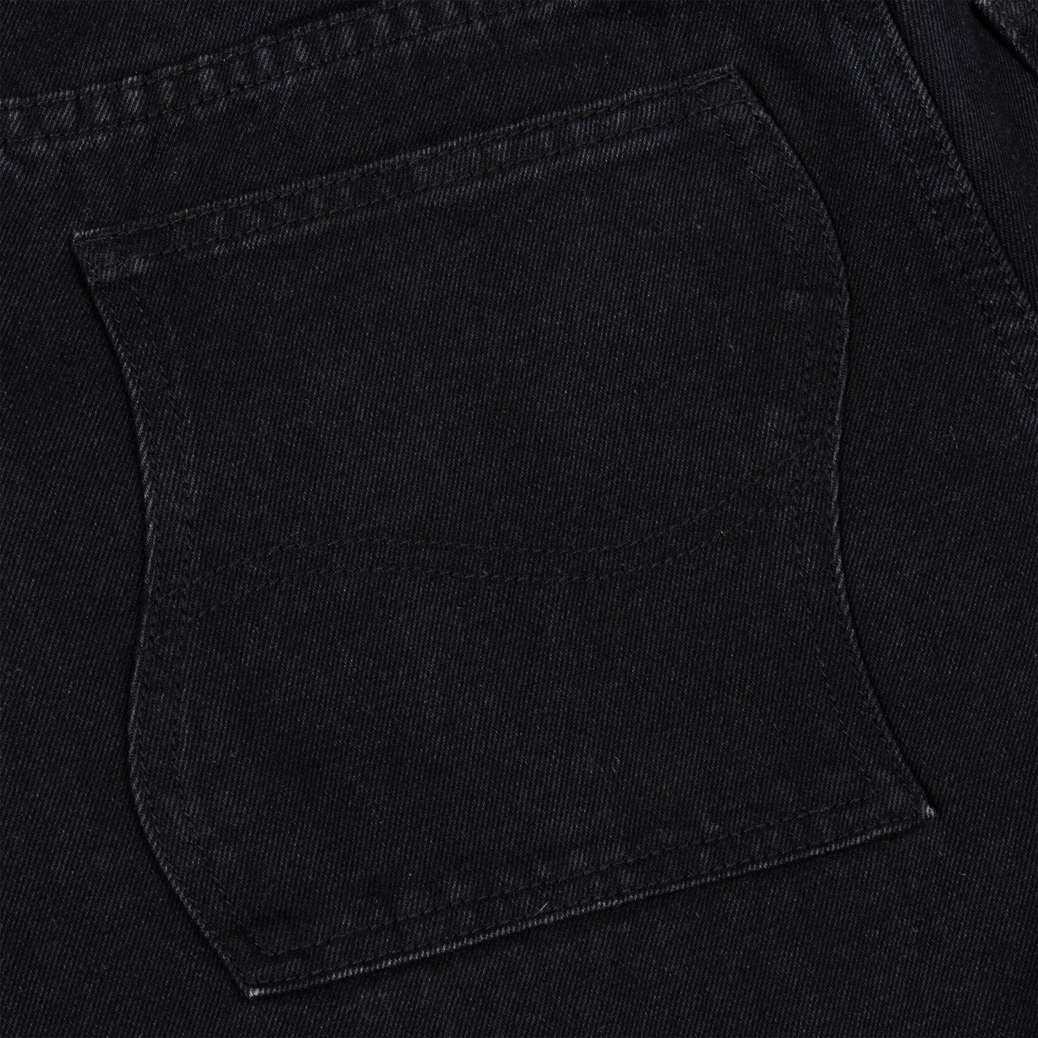 Classic Relaxed Denim Jeans, Black