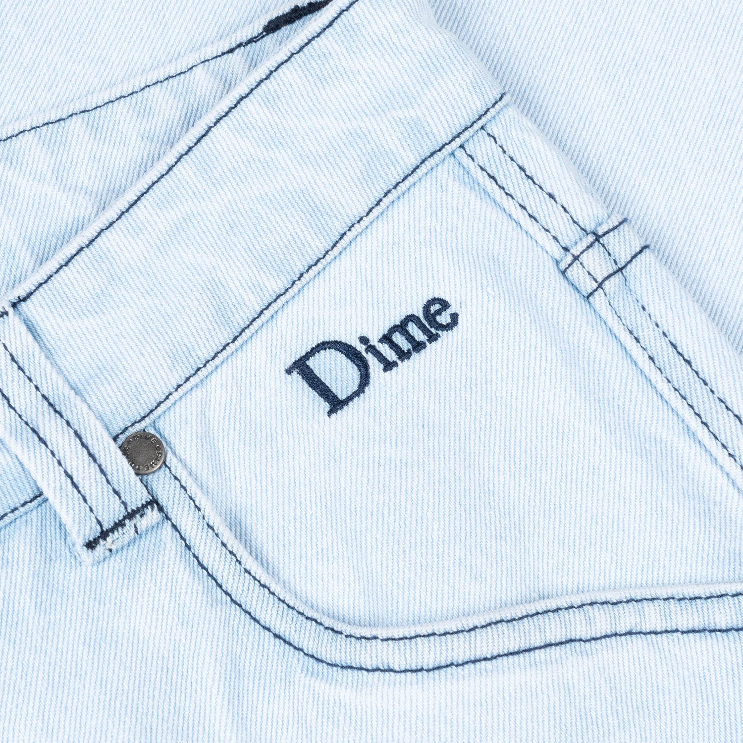 Classic Relaxed Denim Jeans, Faded Blue