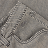 Baggy Denim Pants, Sanblasted Desert