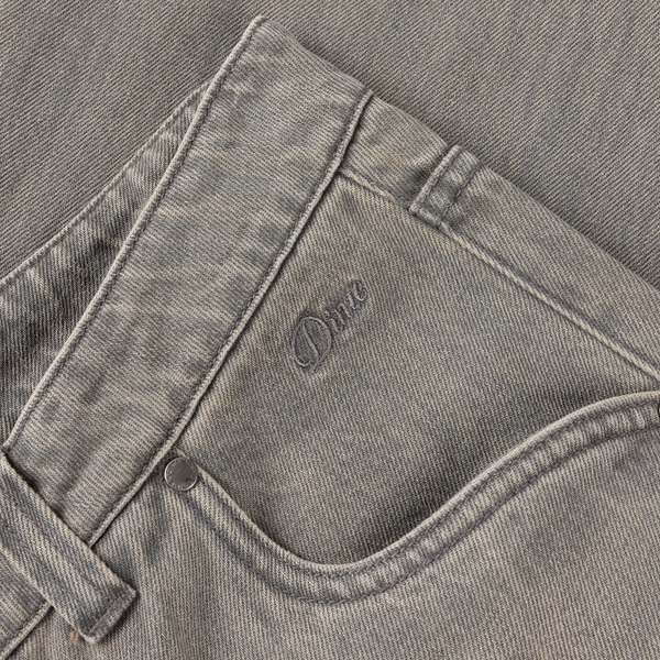 Dime Baggy Denim Pants, Sanblasted Desert