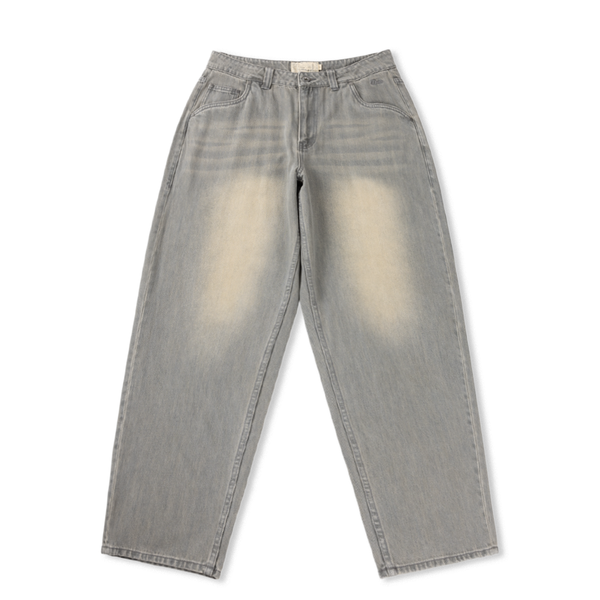 Dime Baggy Denim Pants, Sanblasted Desert