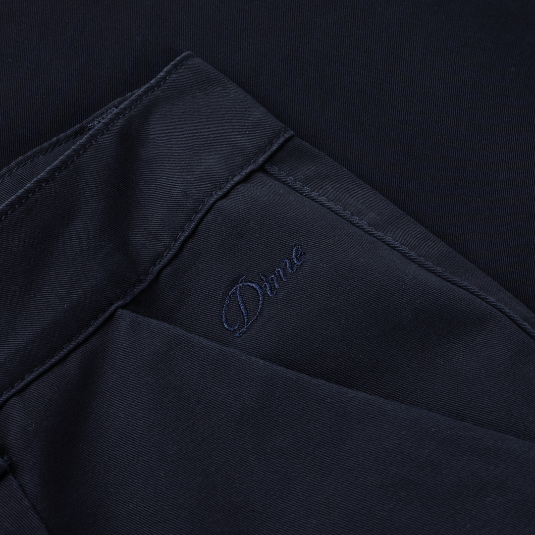 Baggy Chino Pants, Navy