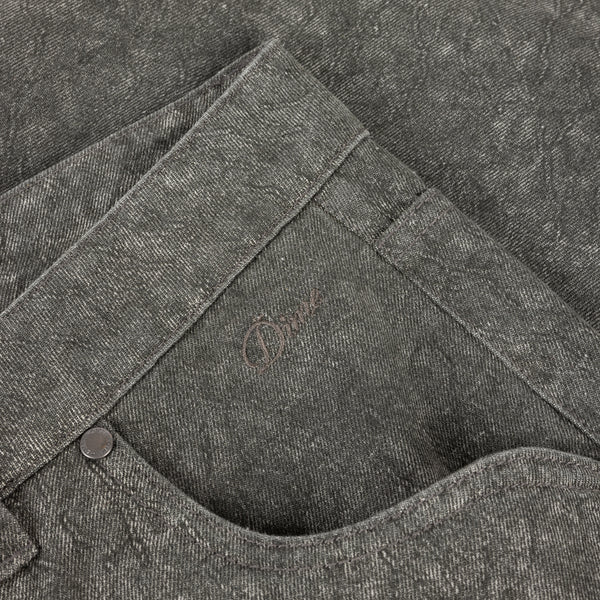 Dime Baggy Denim Pants, Electric Charcoal
