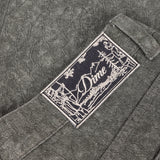 Baggy Denim Pants, Electric Charcoal