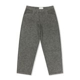 Baggy Denim Pants, Electric Charcoal