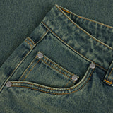 Relaxed Denim Pants, Sandblasted Pine
