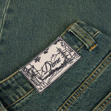 Relaxed Denim Pants, Sandblasted Pine